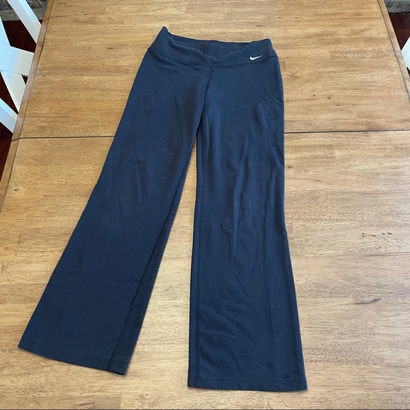 Nike Pants - NIKE Dri-Fit Black Yoga Pants Flared Leggings Size Small